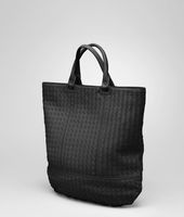 Bottega Veneta® Nero Intrecciato Nappa '73 Bag Bottega Veneta® Nero Intrecciato Nappa '73 Bag