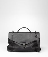 Bottega Veneta® Washed Vintage Calf Briefcase Bottega Veneta® Washed Vintage Calf Briefcase
