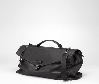 BriefcaseBagsLeatherBlack Bottega Veneta®