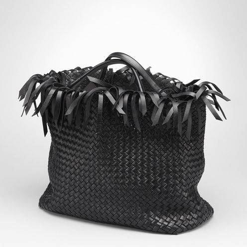 Tote BagBags100% LambskinBlack Bottega Veneta®