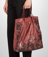 Bottega Veneta® Mosaico Laque Leather Tote Bottega Veneta® Mosaico Laque Leather Tote