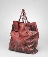 Bottega Veneta® Mosaico Laque Leather Tote Bottega Veneta® Mosaico Laque Leather Tote