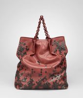 Bottega Veneta® Mosaico Laque Leather Tote Bottega Veneta® Mosaico Laque Leather Tote