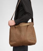 Bottega Veneta® Washed Antique Ostrich Cross Body Bag Bottega Veneta® Washed Antique Ostrich Cross Body Bag
