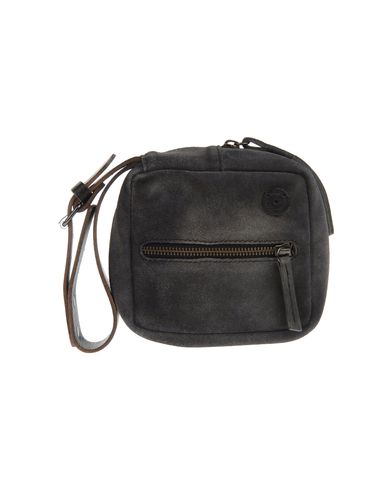 ZOOM DIESEL BLACK GOLD - Small leather bag