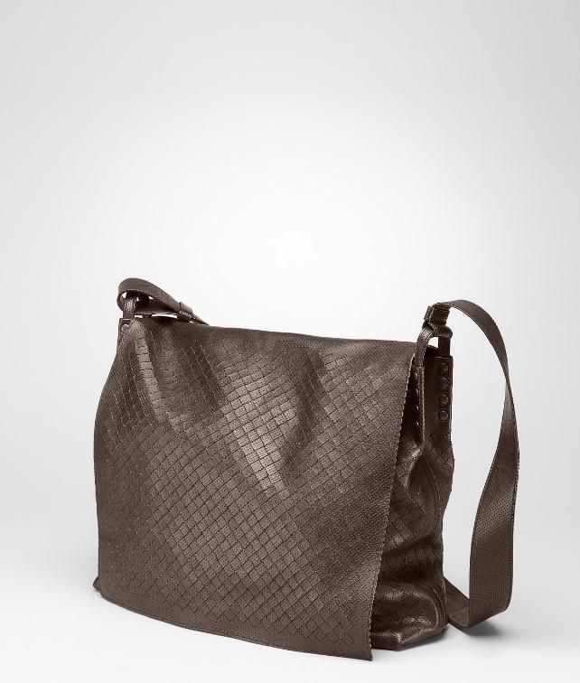 BOTTEGA VENETA Intreccio Collage Cross Body Messenger Messenger Bag U fp