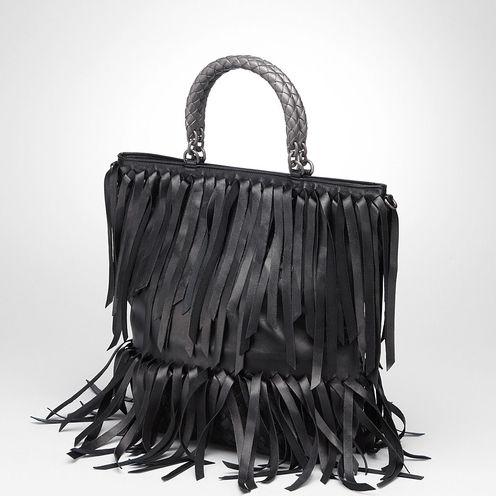 Tote BagBags100% LambskinBlue Bottega Veneta®