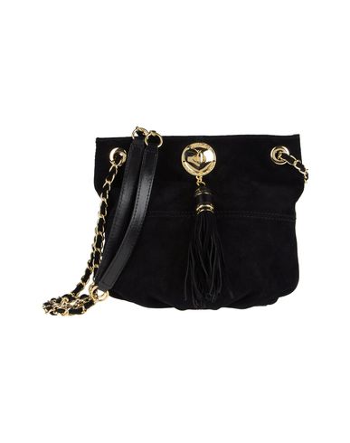 ZOOM LOVE MOSCHINO - Medium leather bag