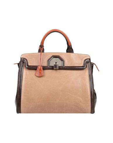 ZOOM TOSCA BLU - Medium leather bag