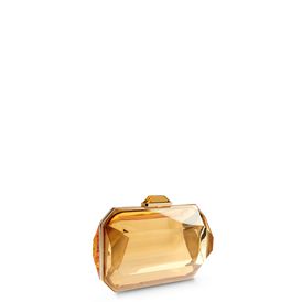 STELLA McCARTNEY, Clutch Bag, Lucia Plexi Clutch 