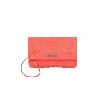 McQ, Top Handle, Slash Leather Folded Clutch
