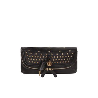 ALEXANDER MCQUEEN, Clutch, Studded Skull Padlock Clutch