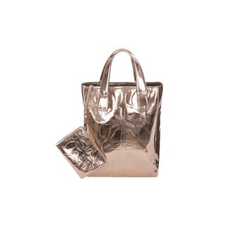 McQ, Tote, Metallic Iris Embossed Kingsland Tote