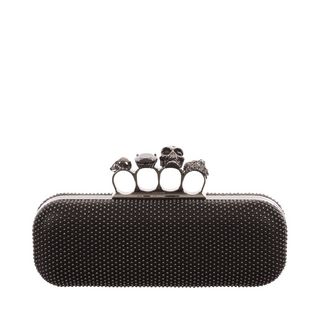 ALEXANDER MCQUEEN, Clutch, Studded Knucklebox Clutch