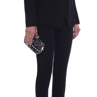 ALEXANDER MCQUEEN, Clutch, Studded Britannia Skull Box Clutch