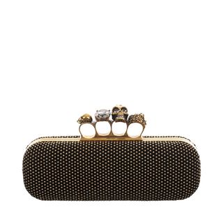 ALEXANDER MCQUEEN, Clutch, Studded Knucklebox Clutch
