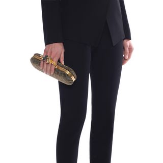 ALEXANDER MCQUEEN, Clutch, Studded Knucklebox Clutch