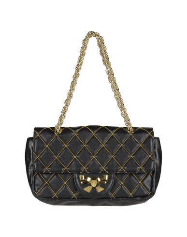 ZOOM SECRET PON-PON - Medium leather bag