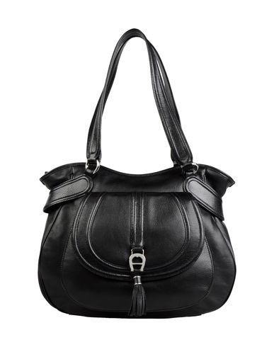 ZOOM AIGNER - Large leather bag
