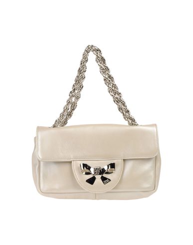 ZOOM SECRET PON-PON - Medium leather bag