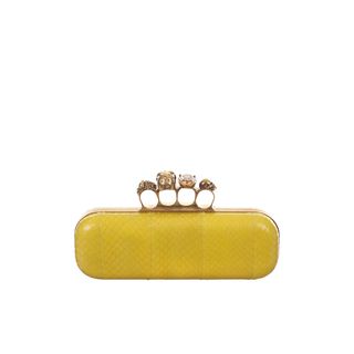 ALEXANDER MCQUEEN, Clutch, Whipsnake Knucklebox Clutch
