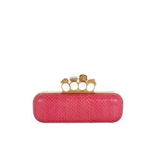 ALEXANDER MCQUEEN, Clutch, Whipsnake Knucklebox Clutch