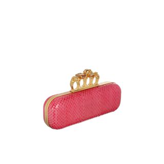 ALEXANDER MCQUEEN, Clutch, Whipsnake Knucklebox Clutch