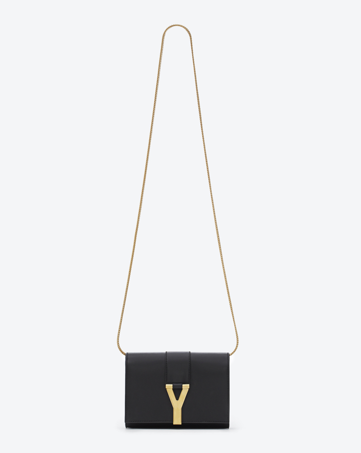 Saint Laurent Classic Small Y Satchel In Black Leather | YSL.com  