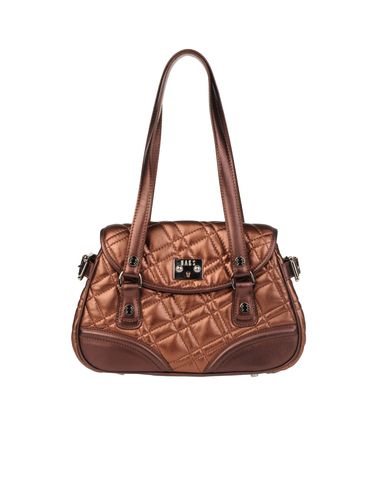 ZOOM DAKS LONDON - Medium leather bag
