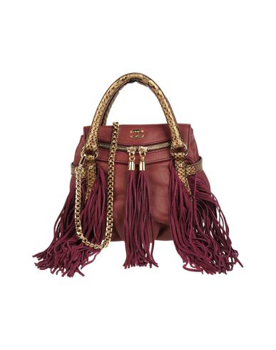 ZOOM JUST CAVALLI - Small leather bag
