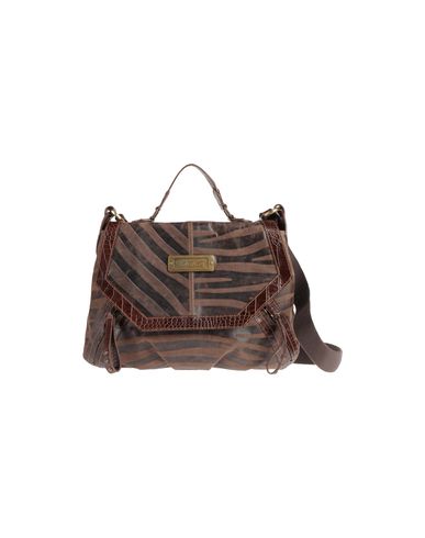 ZOOM JUST CAVALLI - Medium leather bag