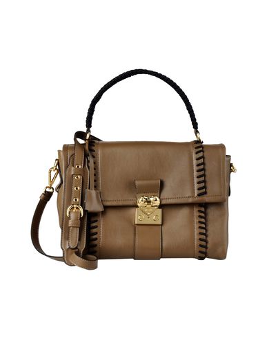 ZOOM MOSCHINO - Large leather bag
