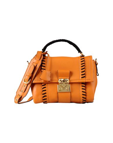 ZOOM MOSCHINO - Medium leather bag