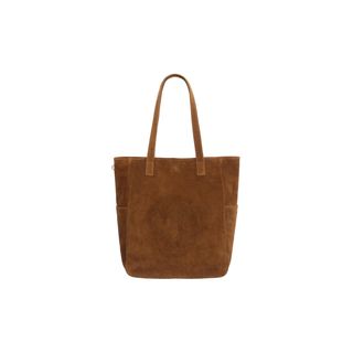 ALEXANDER MCQUEEN, Bag, Perforated Skull Suede Shopper