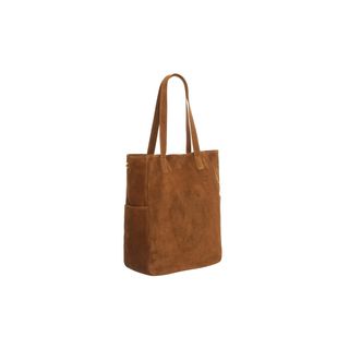 ALEXANDER MCQUEEN, Bag, Perforated Skull Suede Shopper