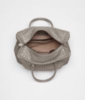Bottega Veneta® Brick Tasche aus Nappaleder Intrecciato Fume Bottega Veneta® Brick Tasche aus Nappaleder Intrecciato Fume