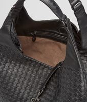Bottega Veneta® Campana Tasche aus Nappaleder Intrecciato Nero Bottega Veneta® Campana Tasche aus Nappaleder Intrecciato Nero