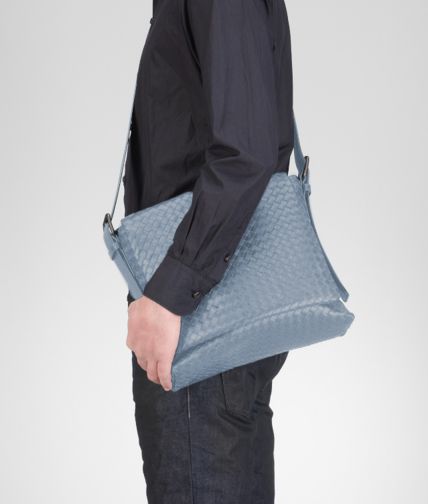 BOTTEGA VENETA - Intrecciato Light Calf Cross Body Messenger