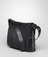 Bottega Veneta® Intrecciato Light Calf Cross Body Messenger Bottega Veneta® Intrecciato Light Calf Cross Body Messenger