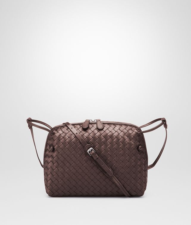 BOTTEGA VENETA Ebano Intrecciato Nappa Cross Body Bag Crossbody bag D fp