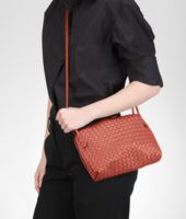 Bottega Veneta® Intrecciato Nappa Cross Body Bag Bottega Veneta® Intrecciato Nappa Cross Body Bag