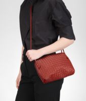 Bottega Veneta® Intrecciato Nappa Cross Body Bag Bottega Veneta® Intrecciato Nappa Cross Body Bag