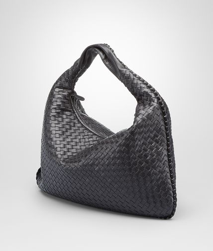 BOTTEGA VENETA - Nero Intrecciato Nappa Large Veneta