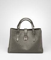 Bottega Veneta® Intrecciato Light Calf Roma Bag Bottega Veneta® Intrecciato Light Calf Roma Bag