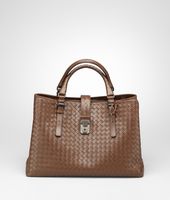 Bottega Veneta® Edoardo Light Calf Intrecciato Roma Bag Bottega Veneta® Edoardo Light Calf Intrecciato Roma Bag
