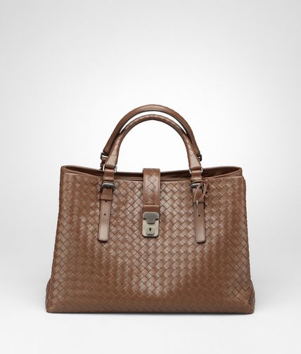 BOTTEGA VENETA - Edoardo Light Calf Intrecciato Roma Bag