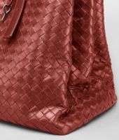 Bottega Veneta® Brique Light Calf Intrecciato Roma Bag Bottega Veneta® Brique Light Calf Intrecciato Roma Bag