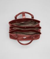 Bottega Veneta® Brique Light Calf Intrecciato Roma Bag Bottega Veneta® Brique Light Calf Intrecciato Roma Bag