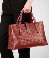 Bottega Veneta® Brique Light Calf Intrecciato Roma Bag Bottega Veneta® Brique Light Calf Intrecciato Roma Bag