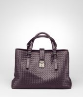 Bottega Veneta® Quetsche Light Calf Intrecciato Roma Bag Bottega Veneta® Quetsche Light Calf Intrecciato Roma Bag